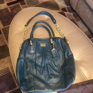 Coach leather handbag